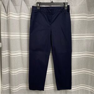 TALBOTS / Perfect Crop Navy Blue Dress Pants Size 2